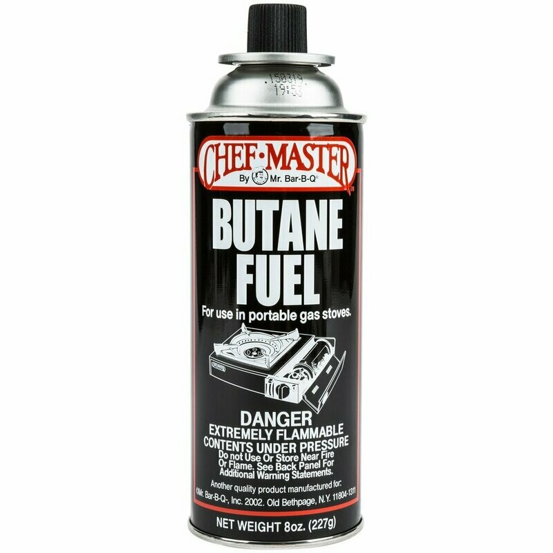 Butane Fuel 8oz. Canister 12/8oz.
