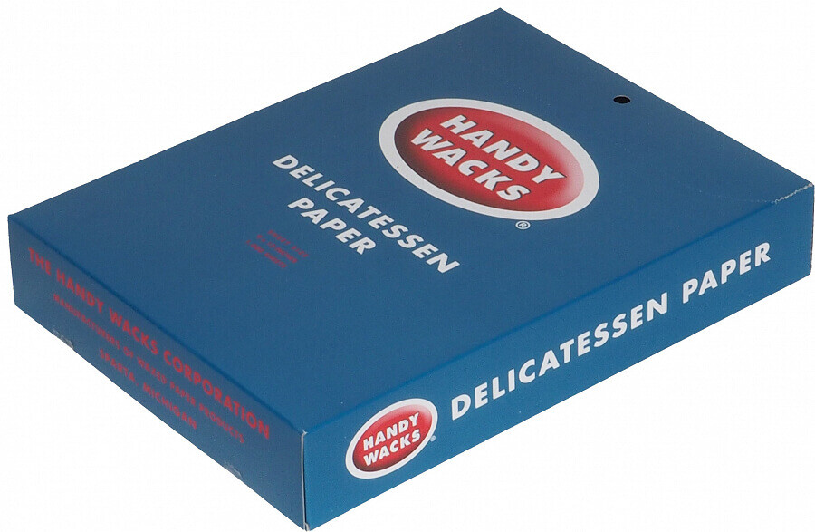 Deli Wrap 12"x12" Dry Wax Sheet