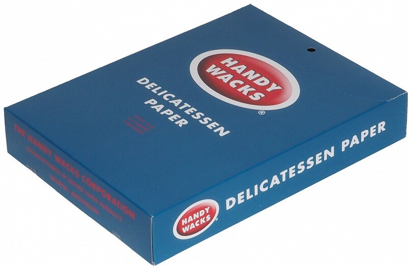 Deli Wrap 12"x12" Dry Wax Sheet