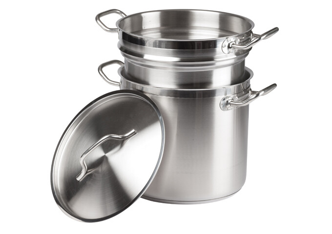 Double Boiler 12qt. Stainless Steel