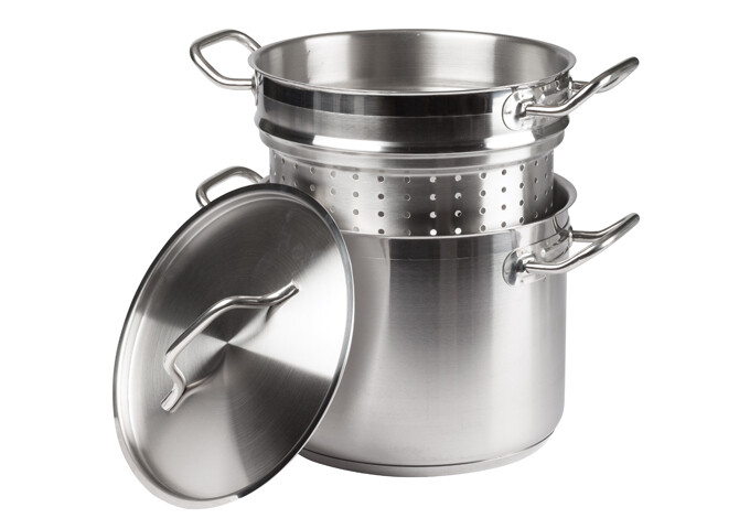 Steamer 20qt. Pasta Cooker Stainless Steel
