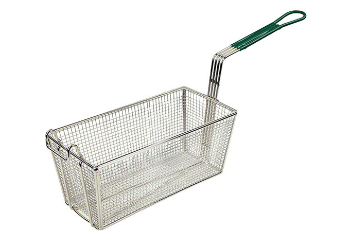 Fry Basket 13-1/4" Nickel Plated