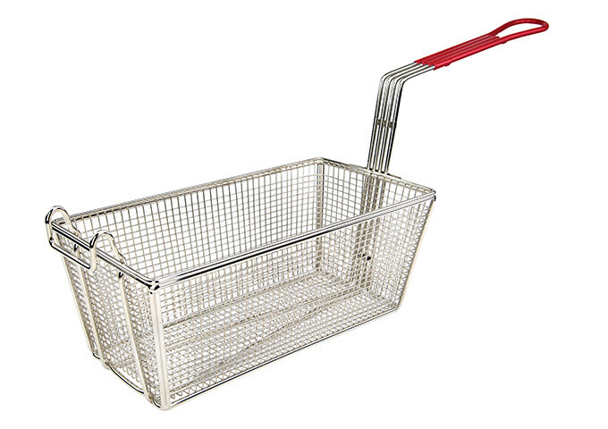 Fry Basket 12-7/8" Nickel Plated