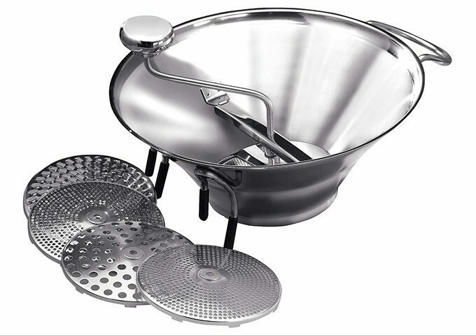 Food Mill 5qt. Round S/S