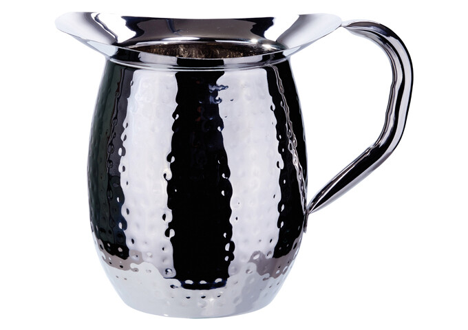 Bell Pitcher 2qt. Hammered