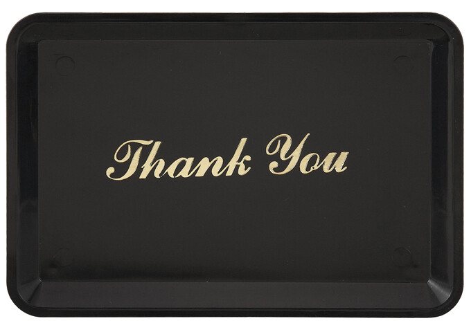 Tip Tray 4" x 6" Plastic