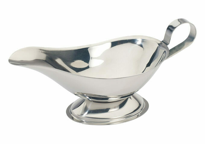 Gravy Boat 3oz. W/Handle S/S