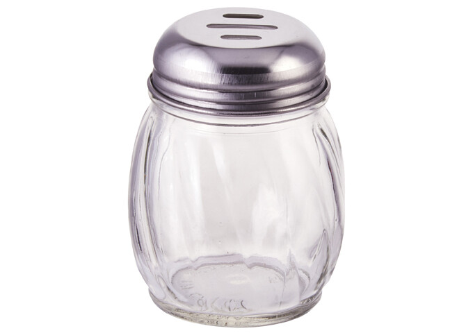 Cheese Shaker 6oz. Slotted glass (1dz.)