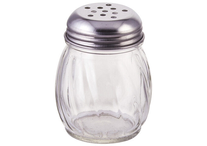 Cheese Shaker 6oz. Perf. Glass (1dz.)