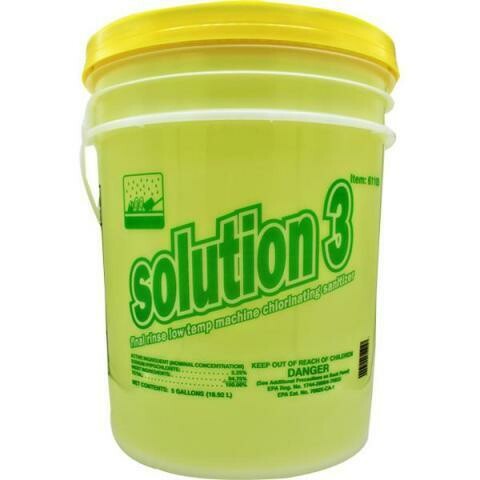Sanitizer 5gal. Dishwasher Yellow