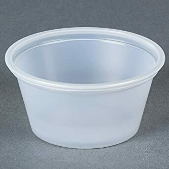 Souffle Cup 3-1/4oz. Plastic