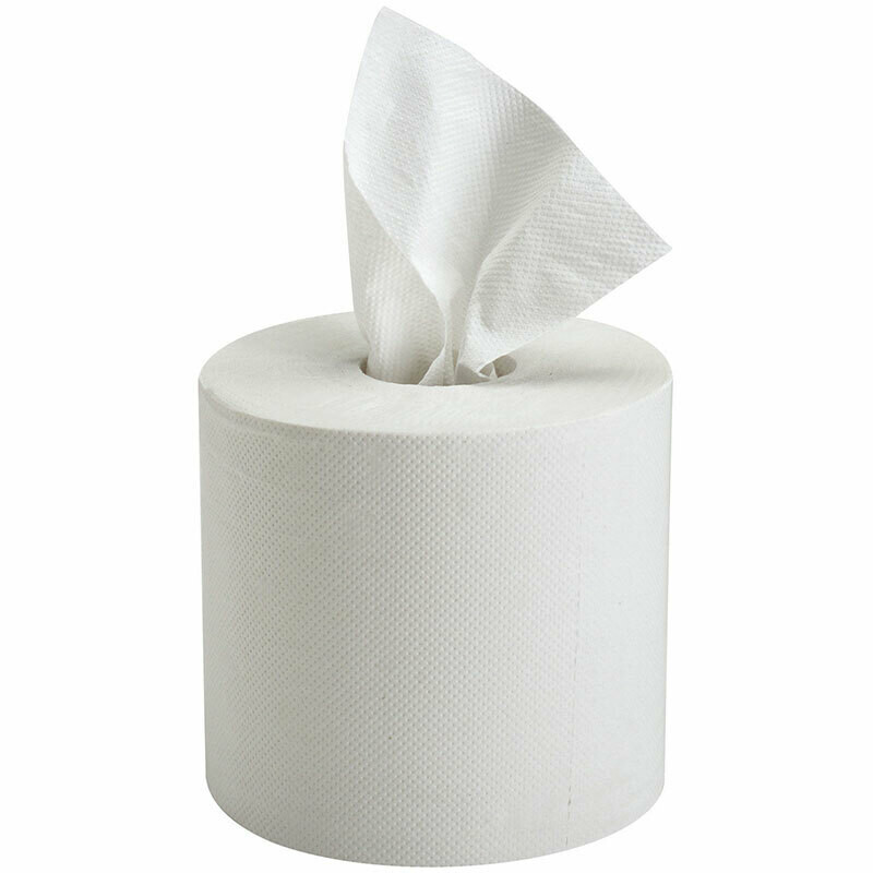 Center Pull Roll Towel White (6ea.)