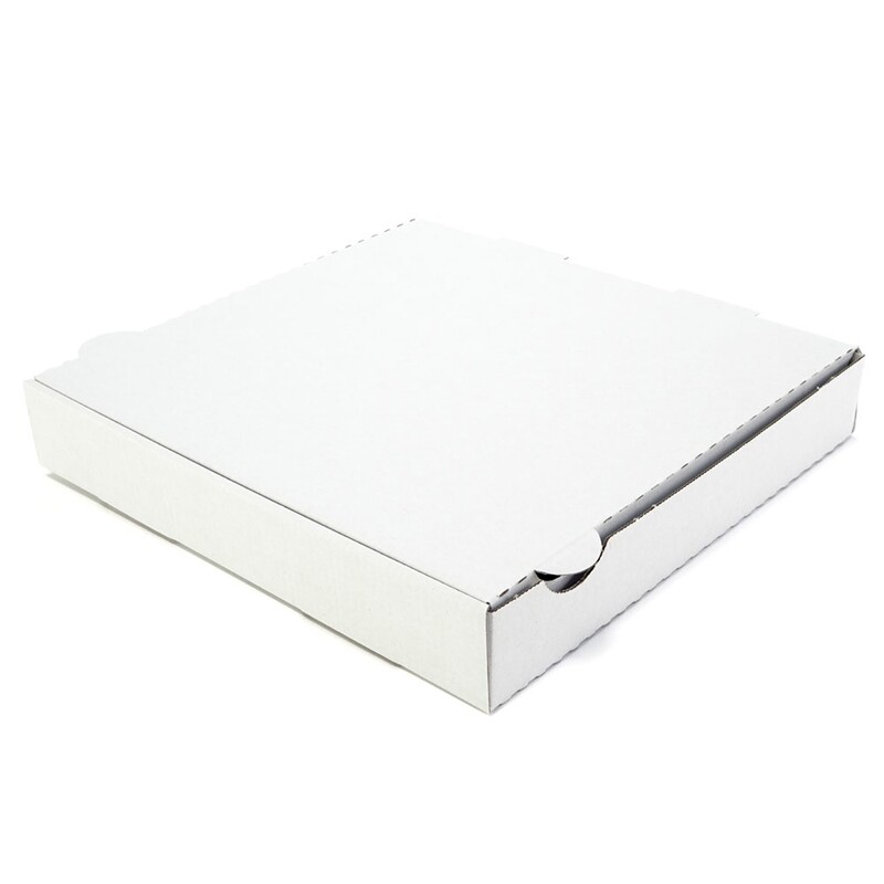Pizza Box 12" Plain White