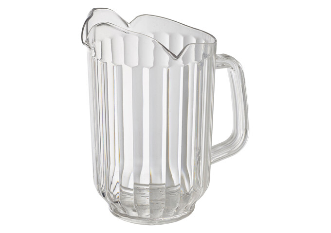 Water Pitcher 60oz. Clear