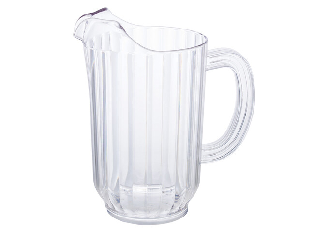 Water Pitcher 48oz. Clear