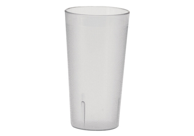 Tumbler 8oz. Clear Plastic (1dz.)