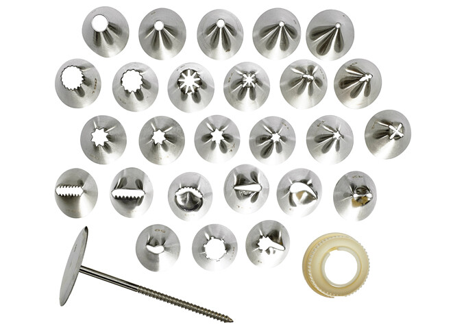 Pastry Tip Set 26-Piece