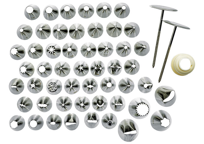 Pastry Tip Set 52-Piece