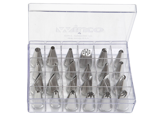 Pastry Tip Set 24-Piece
