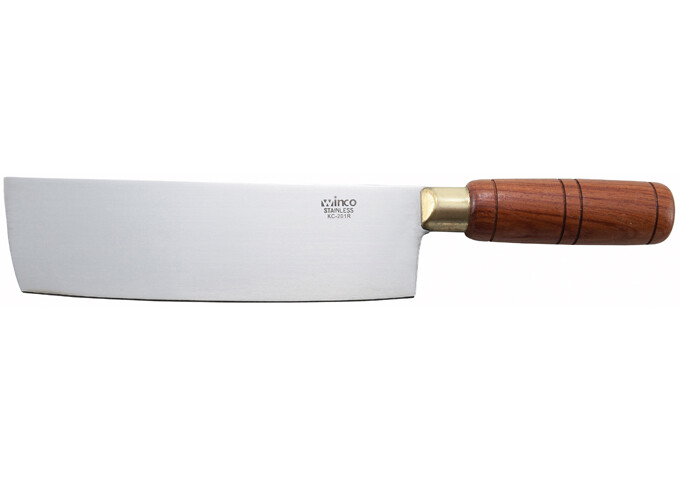 Cleaver 7"x2" Wood Handle