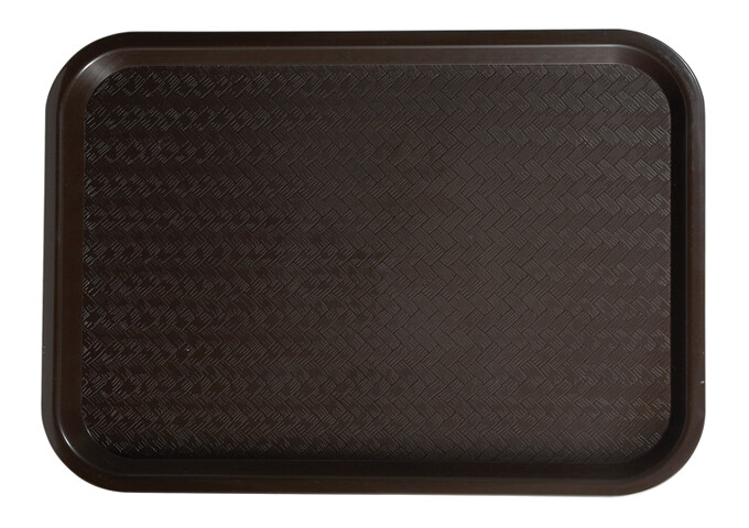 Food Tray 10"x14" Brown