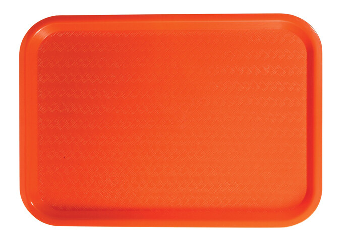 Food Tray 10"x14" Orange