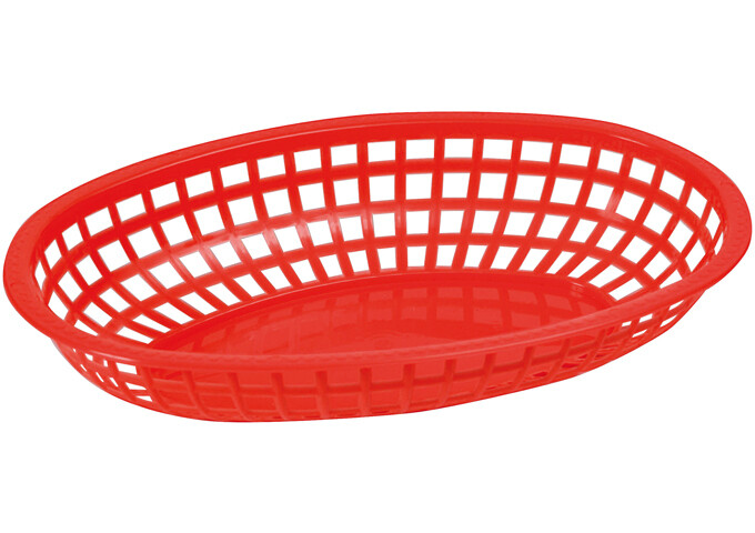 Oval Basket Red (1dz.)