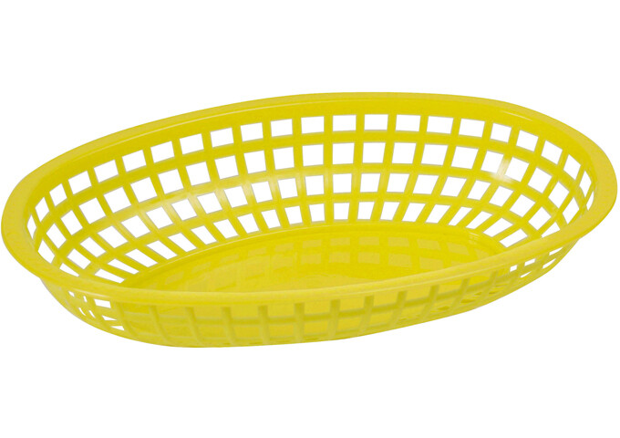 Oval Basket Yellow (1dz.)