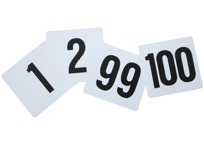 Table Number Set (1-100)