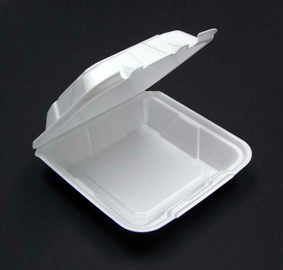 Container 9"x9"x3" Foam 1-Comp
