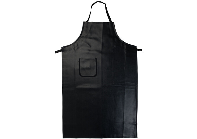 Bib Apron 41" Vinyl Black
