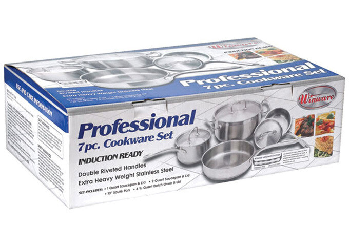Cookware Set 7-Piece S/S