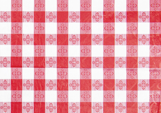 Table Cloth 52"x52" Red Checkered