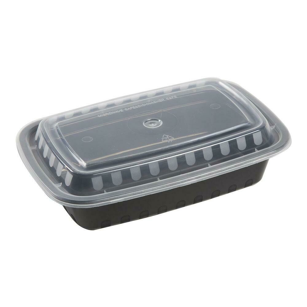 Container 24oz. Rectangular Combo 150ct.