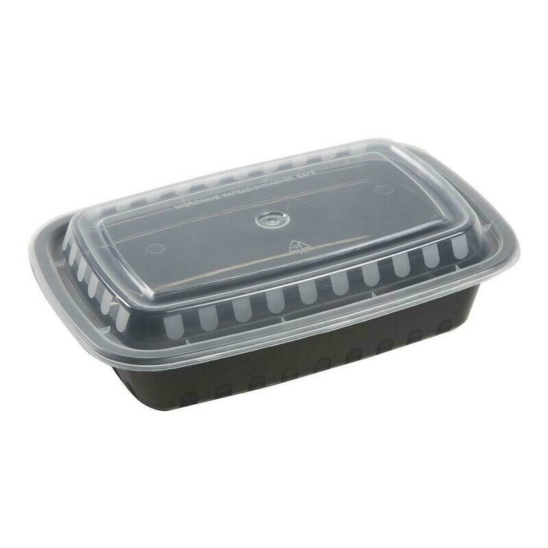 Container 24oz. Rectangular Combo 150ct.