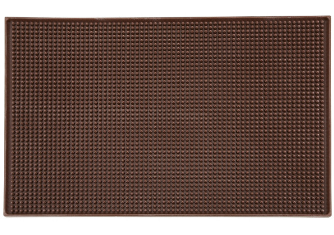 Bar Service Mat 18"x12" Brown