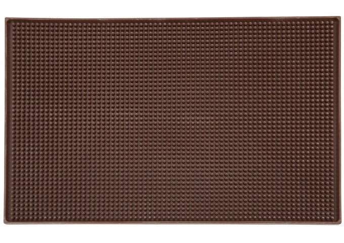Bar Service Mat 18"x12" Brown