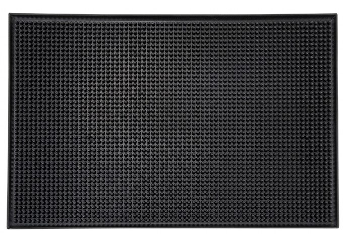 Bar Service Mat 18"x12" Black