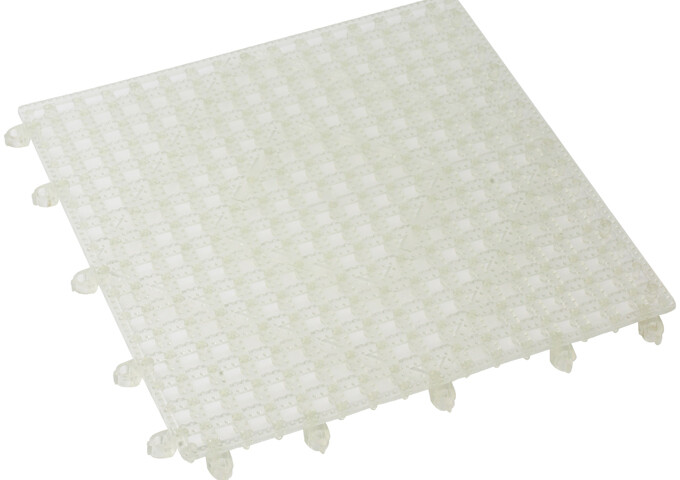 Bar Mat 12"x12" Square Clear