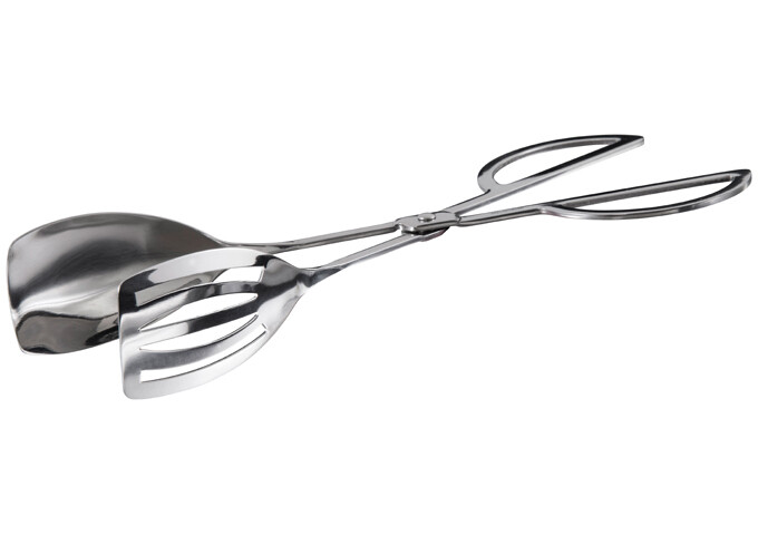 Salad Tong 10" Scissor S/S