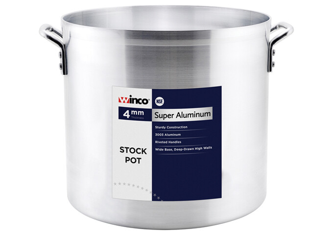 Stock Pot 50qt Alum.