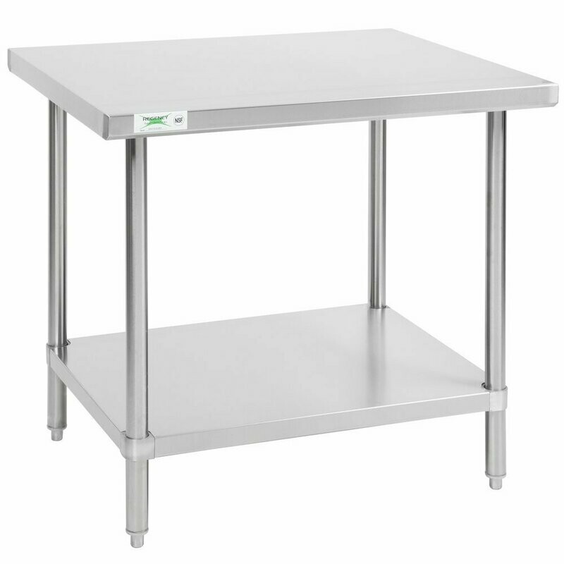Work Table 24"x30"x35" S/S Top