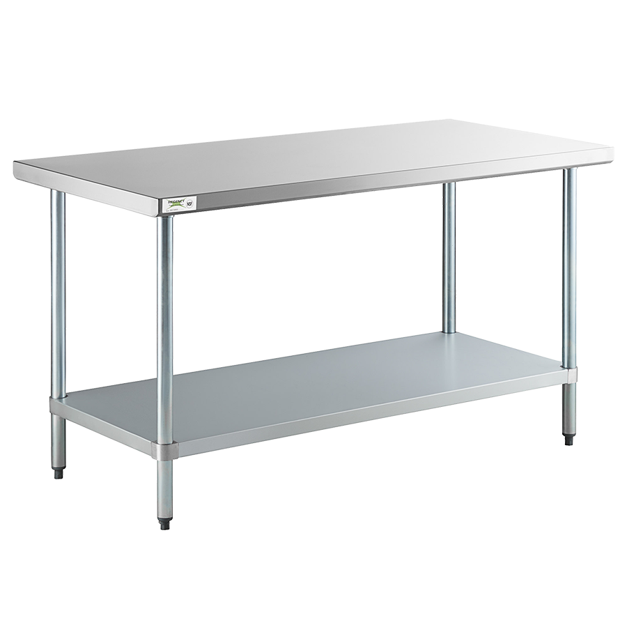 Work Table 30"x60"x35" S/S Top