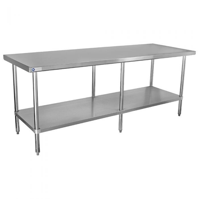 Work Table 30"x96"x35" S/S Top