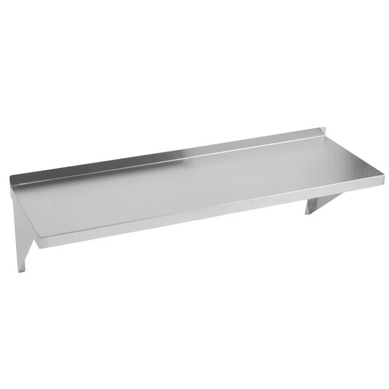 Wall Shelf 14"x48"x11" S/S