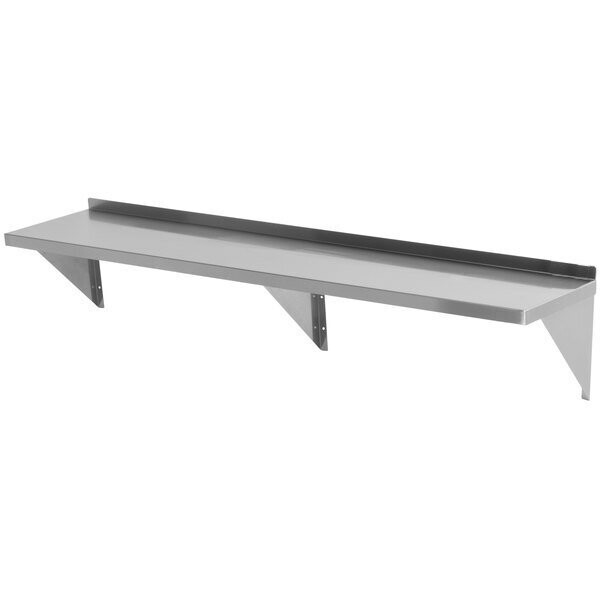 Wall Shelf 14"x84"x11" S/S