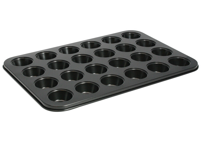 Mini Muffin Pan 24 Slot Non-Stick