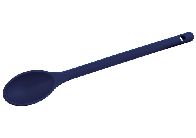 Spoon 12" Nylon Hi-Heat Blue