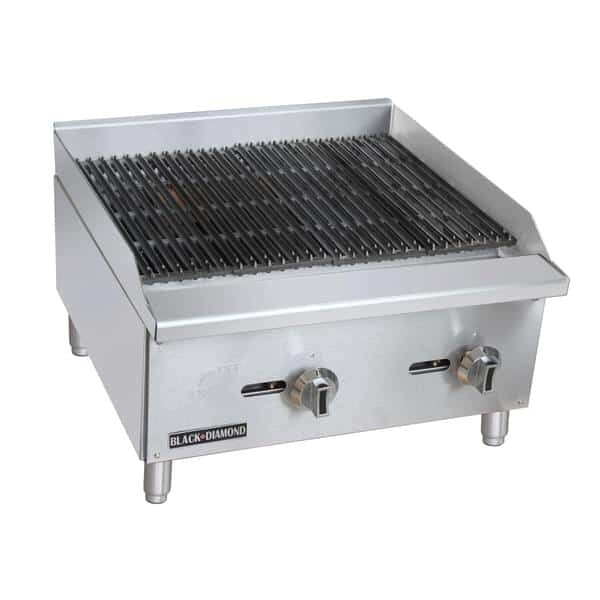 Charbroiler 24" Gas 2 Burner