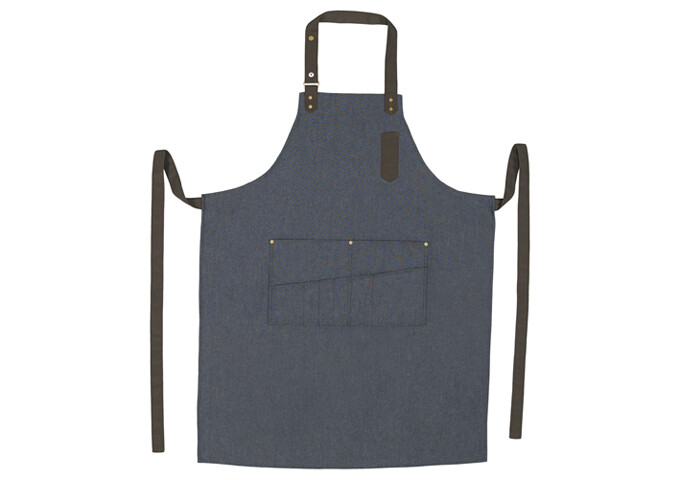 Bib Apron Blue